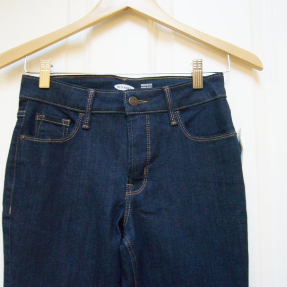 New Old Navy Rockstar Super Skinny High Rise Jeans - Picture 2 of 5